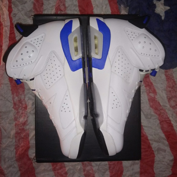 AIR JORDAN 6 RETRO 2014 SPORT BLUE - Picture 2 of 7